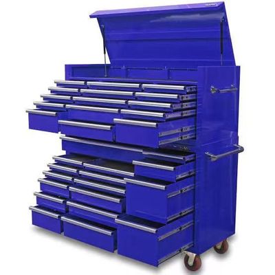 Pulverbeschichtete Walzwerkzeugbox aus Stahl für Werkstätten