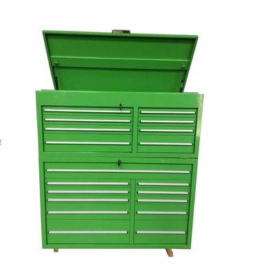 Werkzeuge aus Garagenhäusern Silber 56 &quot;Schwerlaststahl Rollwerkzeugkasten Metall Garagenwerkzeugschrank