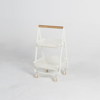 Nordic Shelf Storage Trolley 3 Stufen Küchenwagen für Platzersparnis