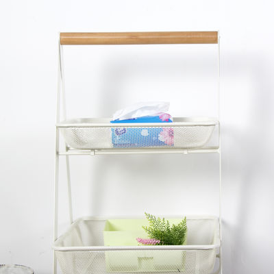 Nordic Shelf Storage Trolley 3 Stufen Küchenwagen für Platzersparnis