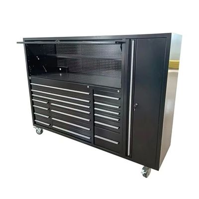 Custom Metall Garage Schrank Werkzeugkasten mit Oberschränken 72 Zoll OEM ODM akzeptabel
