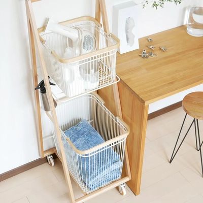 Modernes Design Klappkleidung Schmutzkleidung Lagerkorb für Heim-Büro Kleidung Management