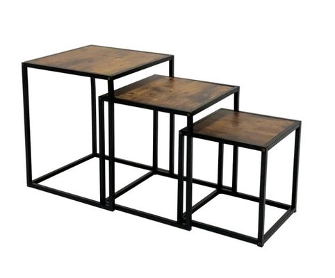Metallseitentisch Wohnzimmermöbel mit modernem Design und Luxus-Goldveredelung