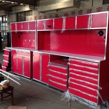 Moduläres Werkstatt-Garage-Werkzeuglager mit kaltgewalzter Stahlkonstruktion