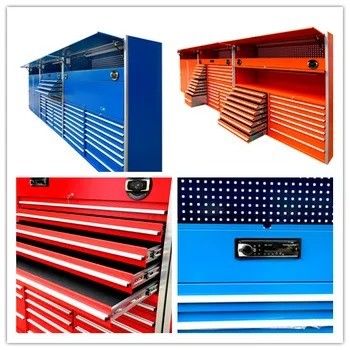 Produktion Garage Lagerfach mit ESD Textur Getreidepulver Sprühen Oberflächenbehandlung
