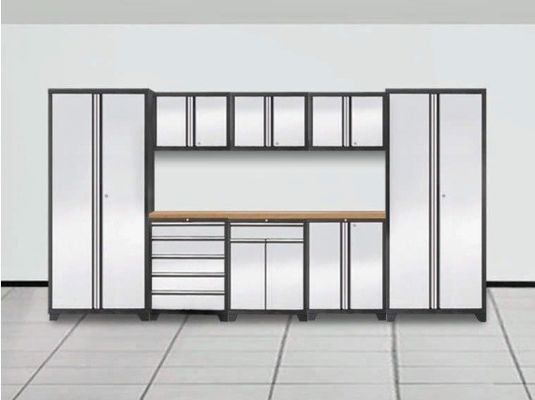 Mehrfunktionsgarage Werkstatt Rollwerkzeugbox und Schrank für die Lagerung schwerer Werkzeuge