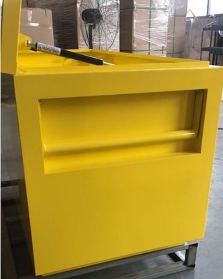 LS-JB-48 Pit Box Werkzeugschrank mit angepasster Farbe und braunen Schubladen