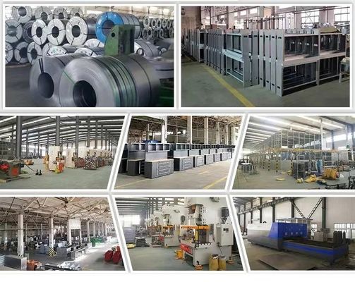 OME Industrie-Schwerlastwerkzeugschrank mit Schlüsselverschluss und Edelstahl