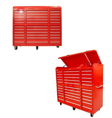 Pulverbeschichtung Finish 22-Schubladen Metall Trolley Schrank Werkzeugbox für kundenspezifische Unterstützung