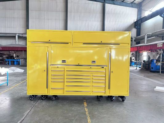 Kundenspezifische Unterstützung 72 Zoll Rollwerkzeug Schubladen für Autoreparatur Garage