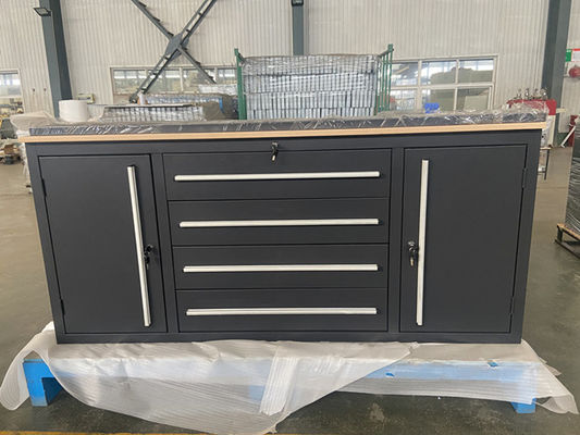 1.0/1.2/1.5mm Dicke und angepasste Farbe LS-1023 13 Schubladen-Werkzeugschrank für Lastwagen