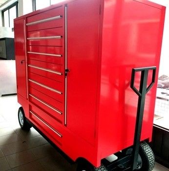 1.0-1,5 mm Dicke Multifunktionswerkzeugkarre zur Reparatur von Autos mit Schubladen und Lagerung