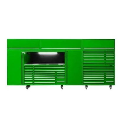 Werkstatt Garage Eisen Rollwerkzeugwagen mit Griff und Rädern Metallwerkzeugschrank Set