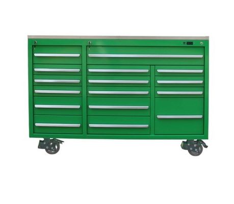Professionelle Werkzeugbox mit Schwermetallkonstruktion und tragbarem Schrank