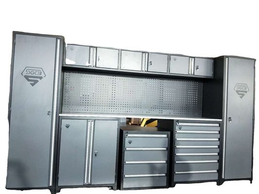 ODM kundenspezifischer Kaltgewalzter Stahl Garagenwerkzeugschrank für die Lagerung schwerer Metallwerkzeuge