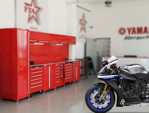 OEM unterstützt kombinierte Garage Werkzeug Schrank mit 5 Zoll PU Casters Rolling Tool Chest