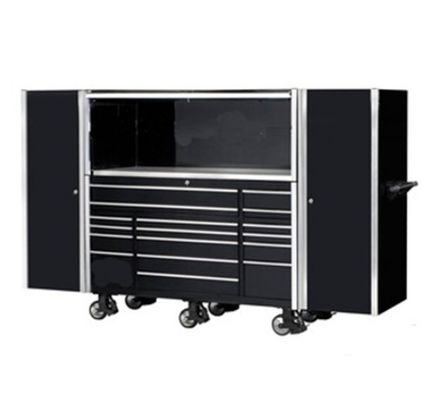 Werkstatt 72 Zoll Werkzeugkiste und Werkzeugschrank mit Hutch Heavy Duty Rolling Workbench