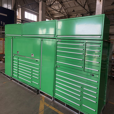 Customized RAL Farbwerkzeug Schrank für 2024 Jahr 96 Zoll Metall Arbeitsbank und Garage