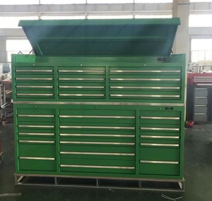 Werkstatt Garage 72in Orange Metallwerkzeugschrank mit Rädern und akzeptabel OEM ODM