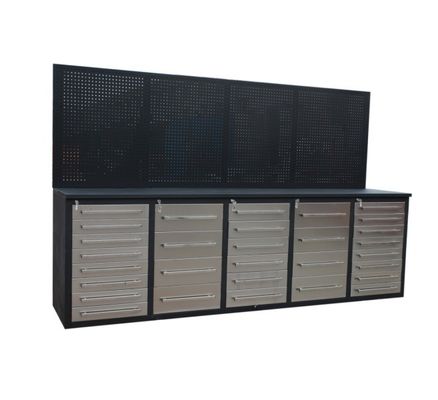 Professionelles Garagen-Speicherschrank mit langlebigen Werkzeugboxen und Funktionen