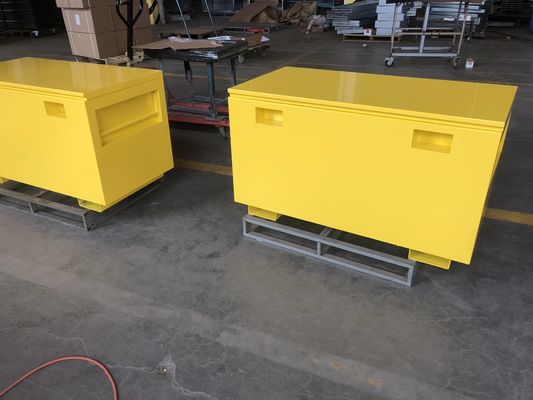 48-Zoll-Werkzeugkasten für Lkw Baustellen Schwerlastschrank aus kaltgewalztem Stahl