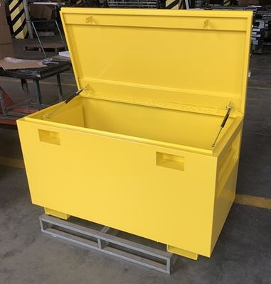 Außenbaustelle Kaltgewalzte Stahl-Arbeitsbox mit Rädern Garagen-Lagerwerkzeuge