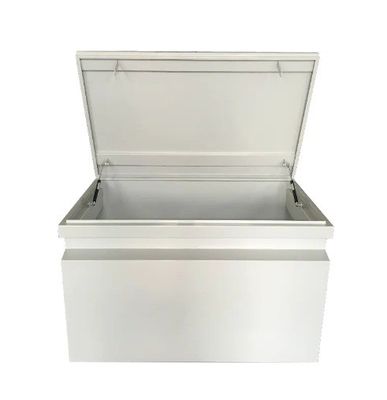 Weißmetall Stahl Werkstatt Schrank Werkzeugbox mit Hasp Lock System und Handles Schwerlast
