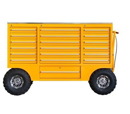 Schubladenmatte Optionales schweres Werkzeugkarren mit Schließ- und Rollwagen-Design