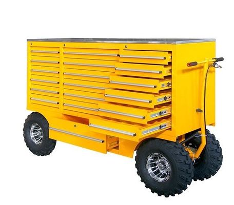 Schubladenmatte Optionales schweres Werkzeugkarren mit Schließ- und Rollwagen-Design