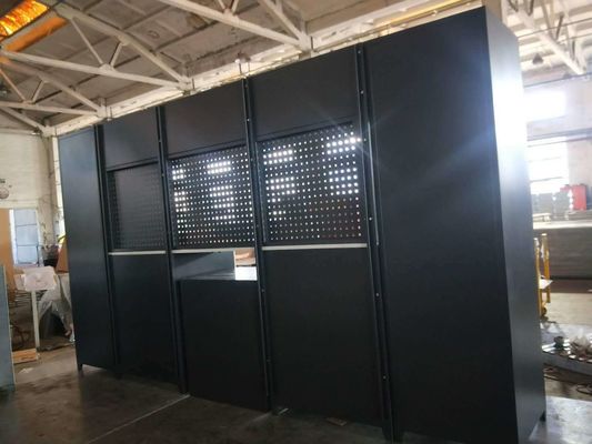 Masterforce Werkzeugschrank 4-Tür-Modulsystem für die Garagenlagerung in mechanischen Garagen