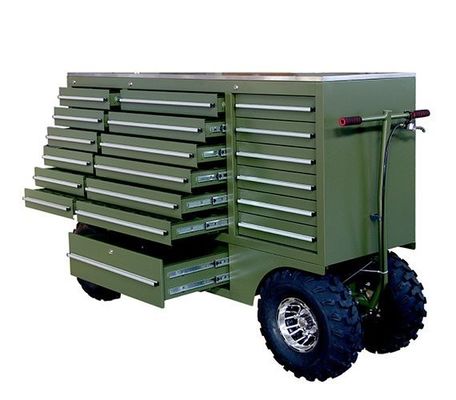 Kunden Farbwerkzeugkasten Trolley Mechaniker Schublade Werkzeugkiste mit Rädern und Schrank
