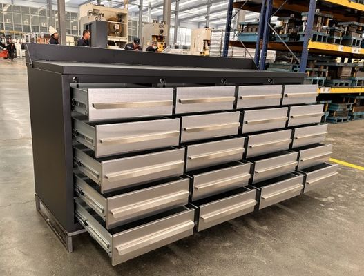 Organisieren Sie Ihre Werkstatt mit einem schweren Kaltwalzwerkstuhl und Schubladen