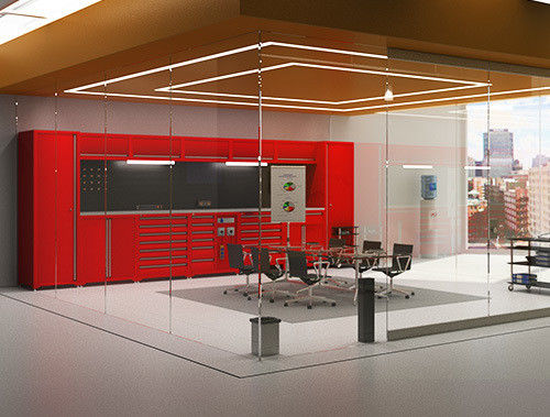 Kaltgewalzte Stahlschränke für Werkstatt, Garage, Modularen Metall-Arbeitsplatz, Rollwerkzeugkiste