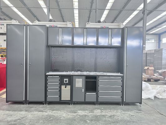 Schwerlast-Werkstatt-Speicher-Roller-Werkzeug-Set-Box-Schrank mit mehreren Schubladen optional