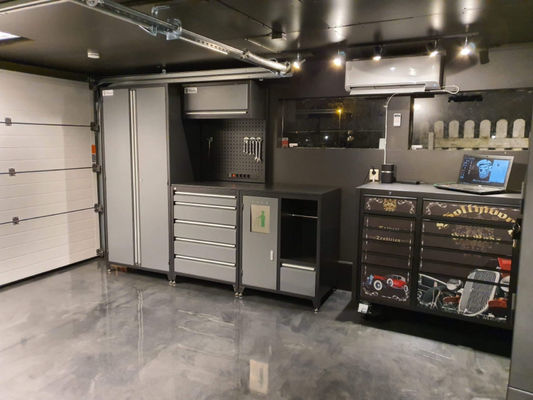 Schwerlast-Werkstatt-Speicher-Roller-Werkzeug-Set-Box-Schrank mit mehreren Schubladen optional