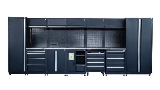 Individuelle Werkzeuglagerlösung Schwerlastwerkzeugbox Metallarbeitsbank für Werkstatt