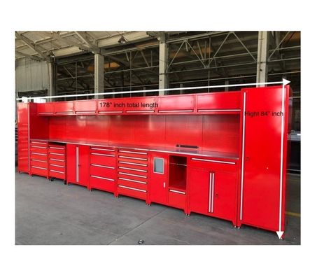 Schwerlast-Garage-Werkzeugschrank mit 18 Gauge Stahl und kundenspezifischer Unterstützung ODM