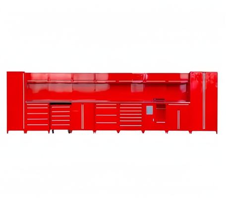 Metallgarage-Speicher mit unter dem Schrank Beleuchtung und Strombeschichtung