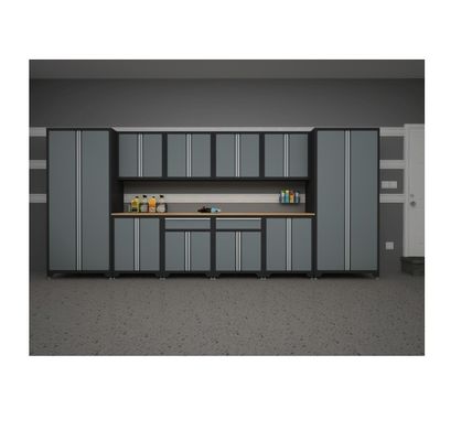 Metall-Schwerlast-Stahl-Garage-Werkzeugschrank-Speichersysteme mit 1,0-1,5 mm Dicke