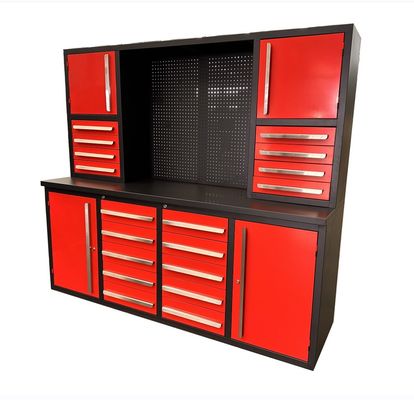 Produktion Garage ESD Edelstahl Werkstuhlschränke mit schweren Rädern
