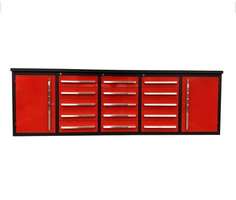 Produktion Garage ESD Edelstahl Werkstuhlschränke mit schweren Rädern