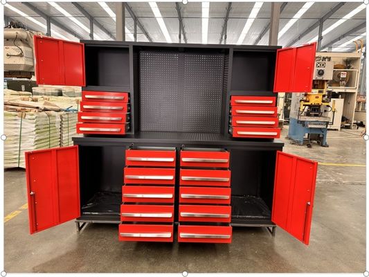 Produktion Garage ESD Edelstahl Werkstuhlschränke mit schweren Rädern