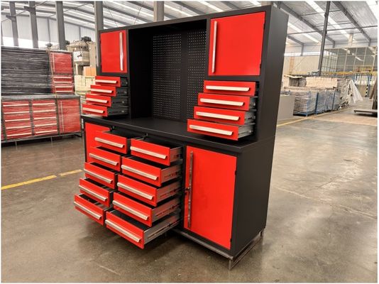 Produktion Garage ESD Edelstahl Werkstuhlschränke mit schweren Rädern