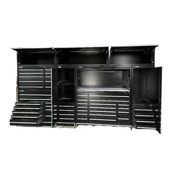 OEM unterstützt 1-Tür-Metallwerkzeugschrank mit Schwerlastschubladen Schlösser und Rollen
