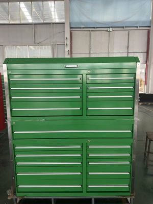 Kaltgewalzte Stahlschwerlast 96 Zoll Werkzeugschrank auf Rädern für Werkstattgeräte