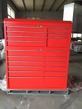 15 Schubladen Metallwerkzeugschrank auf Rädern für die Lagerung in Werkstatt Garage