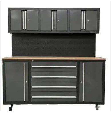 Anpassung Farbe Aluminium Griff Schwerlastwerkzeugschrank für Werkstatt Garage Organisation