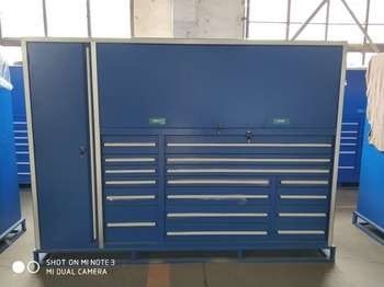 Akzeptable OEM ODM Erste Werkstatt Metallwerkzeugbox auf Rädern für Garagen-Speichersysteme