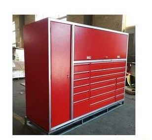 Akzeptable OEM ODM Erste Werkstatt Metallwerkzeugbox auf Rädern für Garagen-Speichersysteme