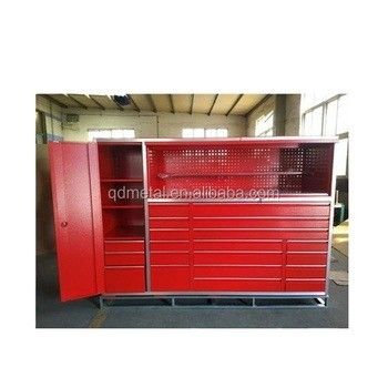 Akzeptable OEM ODM Erste Werkstatt Metallwerkzeugbox auf Rädern für Garagen-Speichersysteme